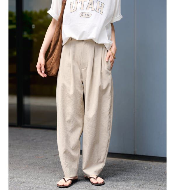 FRAMeWORK「ポリエステルトロタックパンツ」|その他|