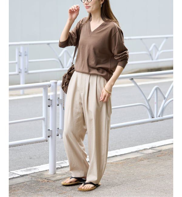 FRAMeWORK「ポリエステルトロタックパンツ」|その他|
