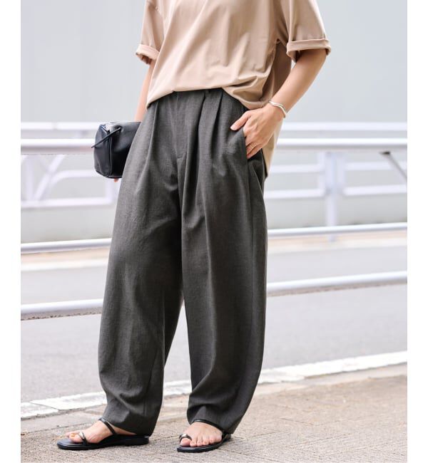 FRAMeWORK「ポリエステルトロタックパンツ」|その他|