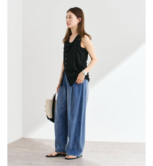 FRAMeWORK「GARMENT DYEDカーブパンツ」|その他|