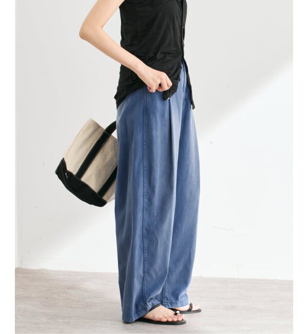 FRAMeWORK「GARMENT DYEDカーブパンツ」|その他|