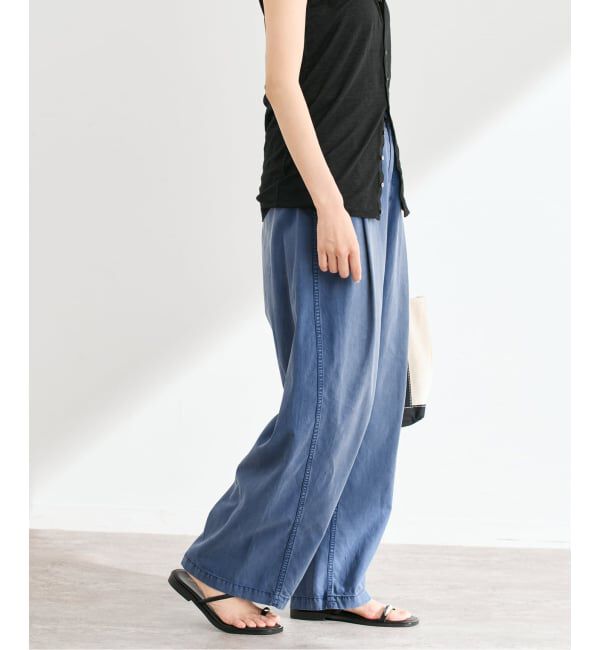 FRAMeWORK「GARMENT DYEDカーブパンツ」|その他|