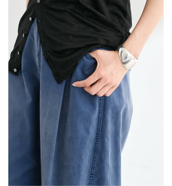FRAMeWORK「GARMENT DYEDカーブパンツ」|その他|