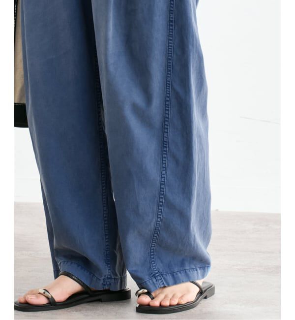 FRAMeWORK「GARMENT DYEDカーブパンツ」|その他|