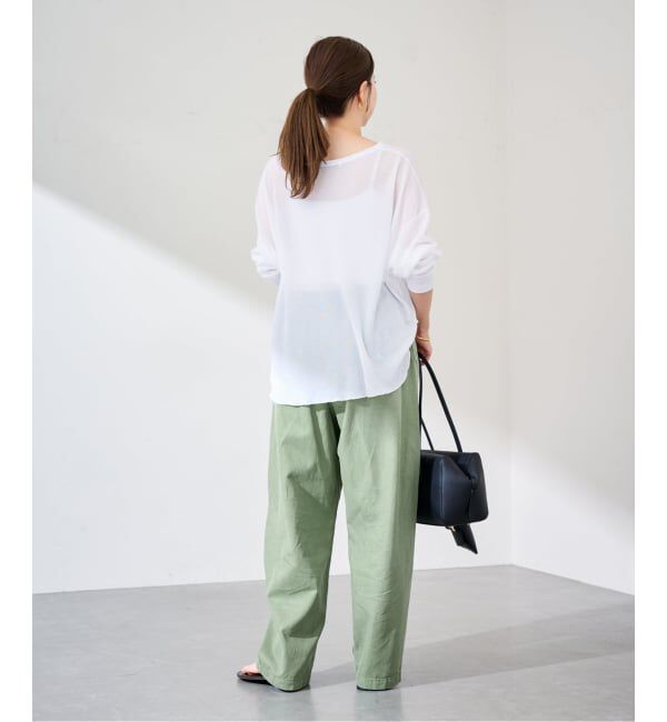 FRAMeWORK「GARMENT DYEDカーブパンツ」|その他|