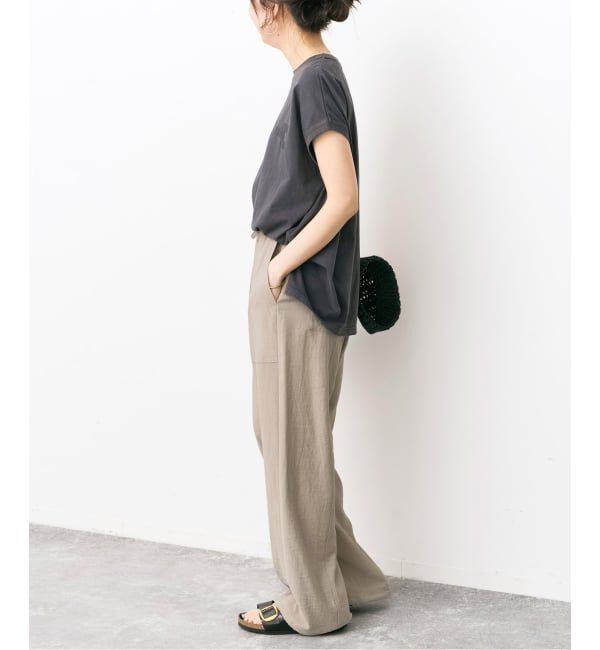 Spick and Span「《WEB限定 / 追加2予約》ドレープツイルイージーファティーグパンツ」|その他|