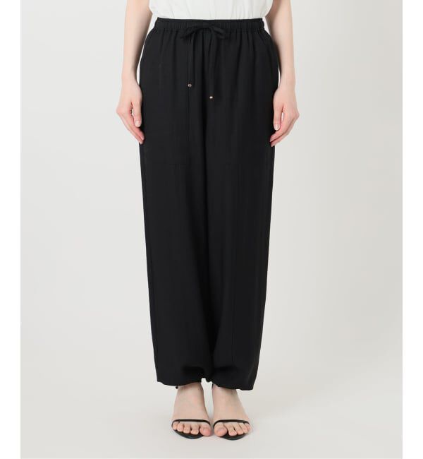 Spick and Span「《WEB限定 / 追加2予約》ドレープツイルイージーファティーグパンツ」|その他|