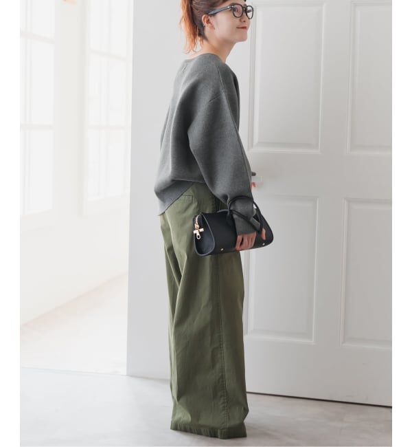 Spick and Span「《WEB限定カラー有り / 追加予約》メタルボタンヘンリーネックニット」|ニット・セーター|