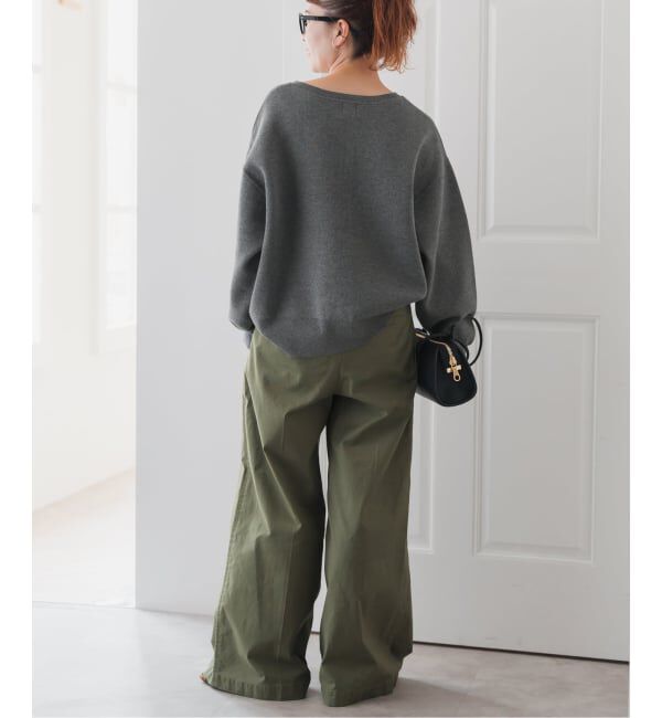Spick and Span「《WEB限定カラー有り / 追加予約》メタルボタンヘンリーネックニット」|ニット・セーター|