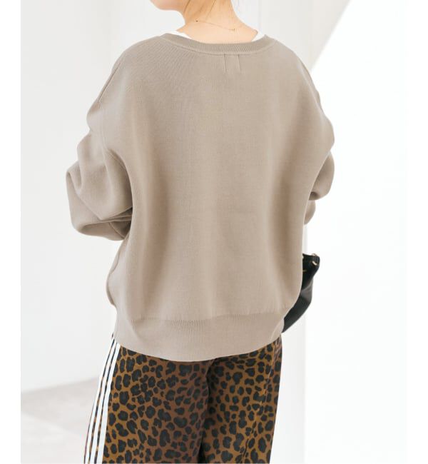 Spick and Span「《WEB限定カラー有り / 追加予約》メタルボタンヘンリーネックニット」|ニット・セーター|