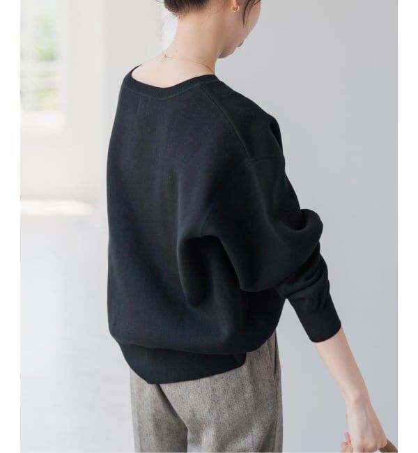 Spick and Span「《WEB限定カラー有り / 追加予約》メタルボタンヘンリーネックニット」|ニット・セーター|