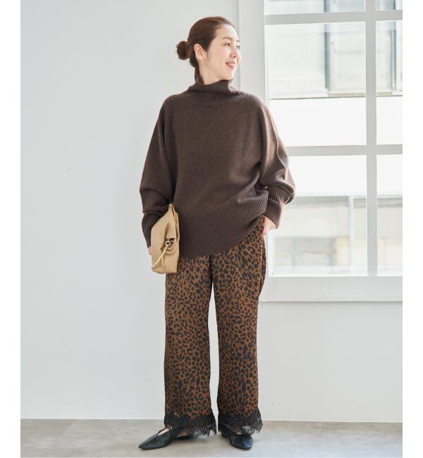 Spick and Span「《予約》ウールカシミヤハイネックプルオーバー」|ニット・セーター|