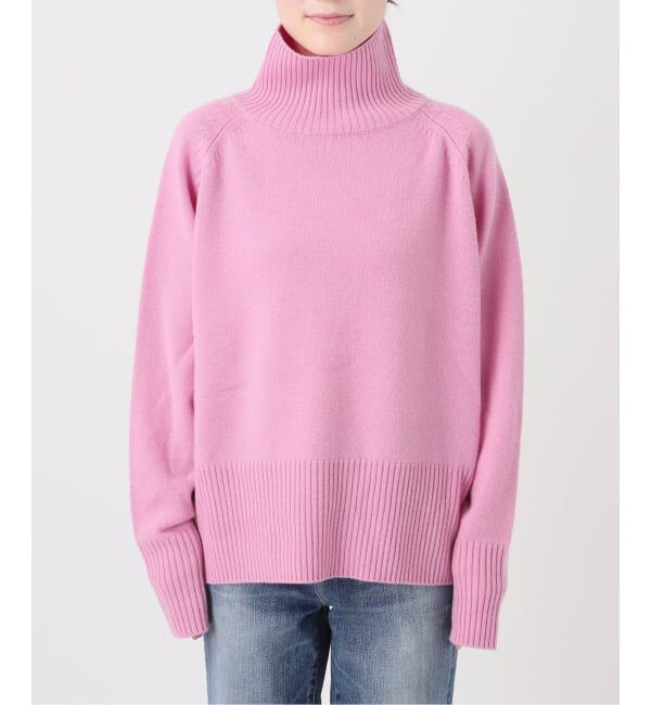 Spick and Span「《予約》ウールカシミヤハイネックプルオーバー」|ニット・セーター|