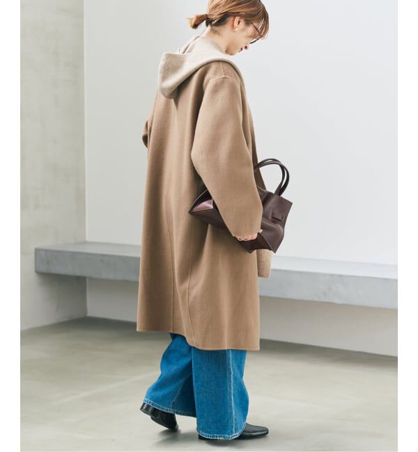 Spick and Span「《予約》ウールカシミヤフーディーストール」|ストール|