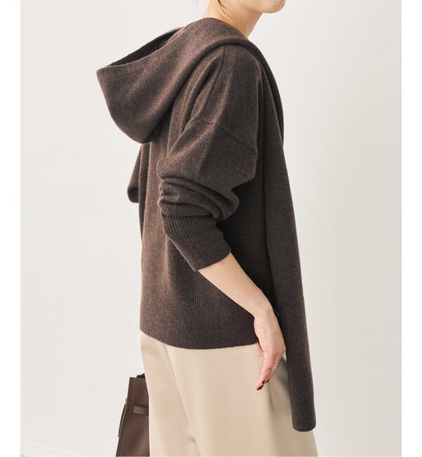 Spick and Span「《予約》ウールカシミヤフーディーストール」|ストール|