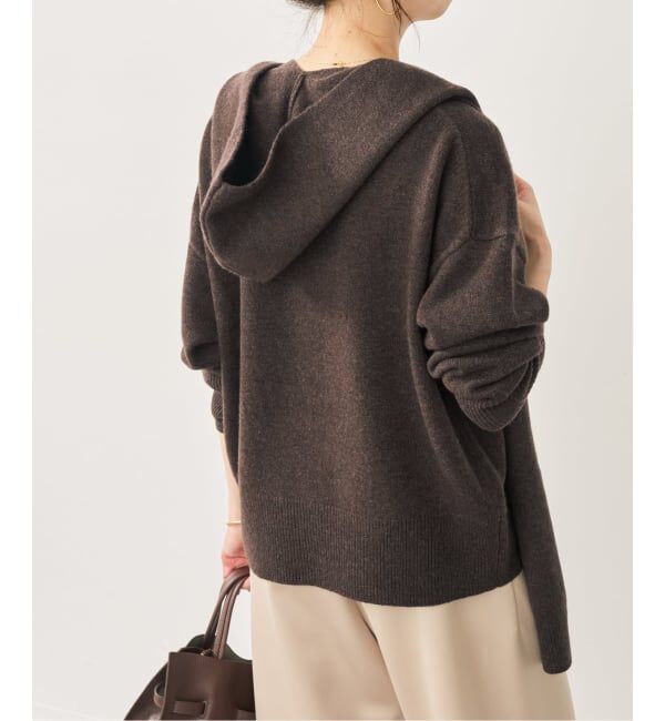 Spick and Span「《予約》ウールカシミヤフーディーストール」|ストール|