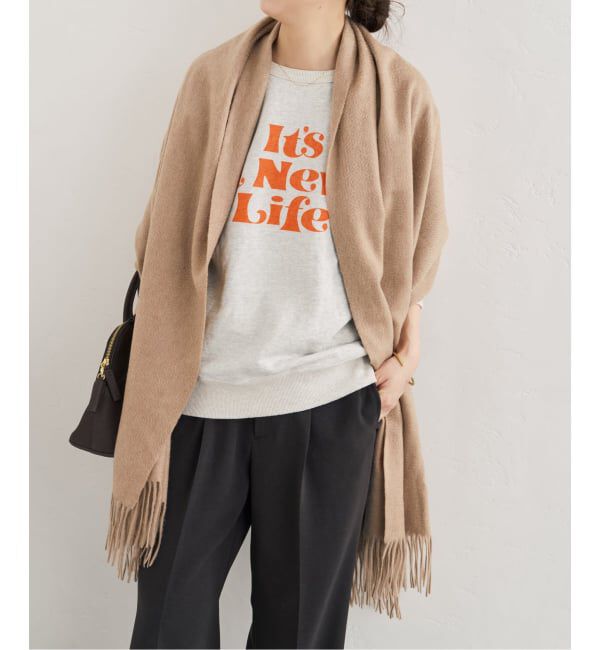 Spick and Span「《新色有り / 追加予約》Spick & Span カシミヤストール」|マフラー|