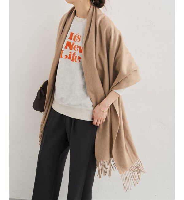 Spick and Span「《新色有り / 追加予約》Spick & Span カシミヤストール」|マフラー|