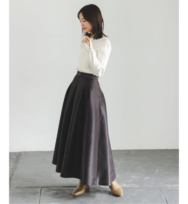NOBLE「《WEB＆日本橋店限定・追加予約》ボタンディテールタイトリブニット」|ニット・セーター|