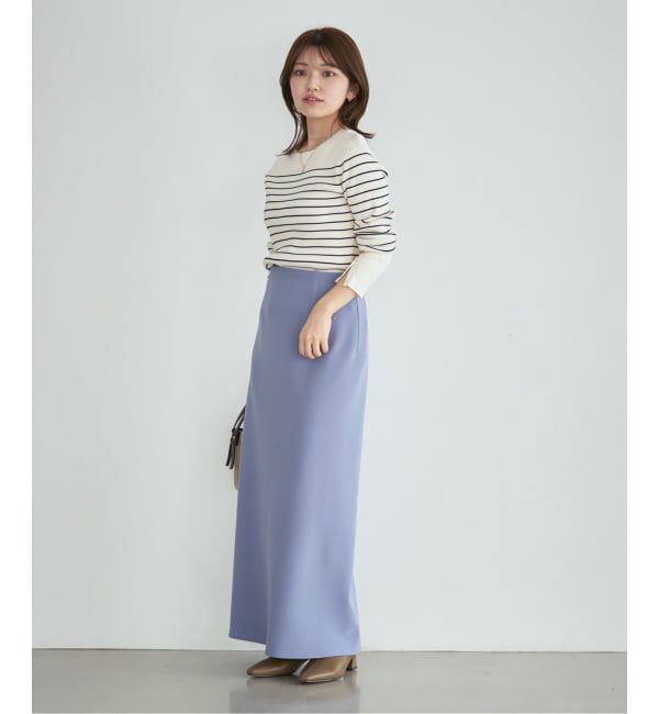NOBLE「《WEB＆日本橋店限定・追加予約》ボタンディテールタイトリブニット」|ニット・セーター|