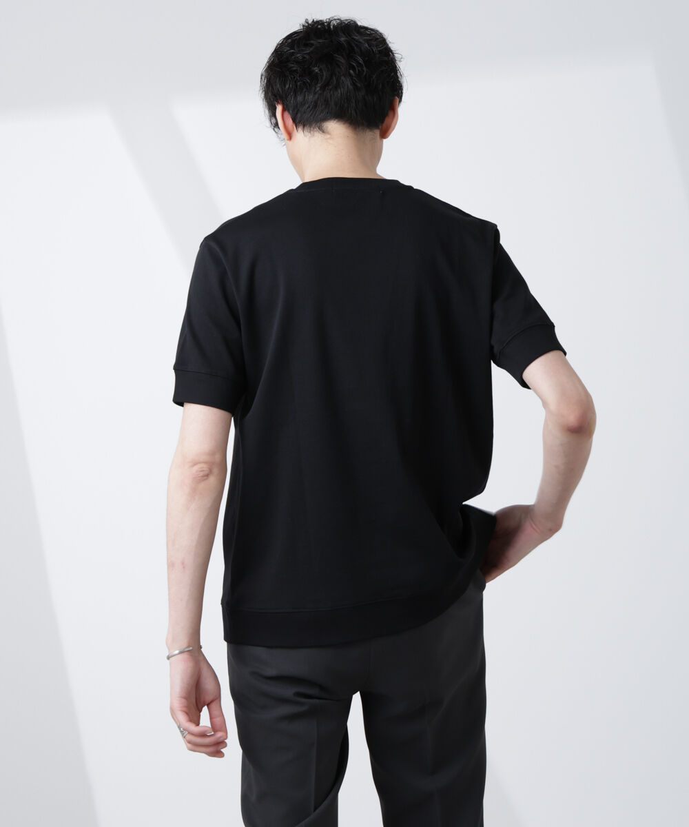 NANO universe「[FORMAL JERSEY]クルーネックカットソー半袖」|Tシャツ・カットソー|