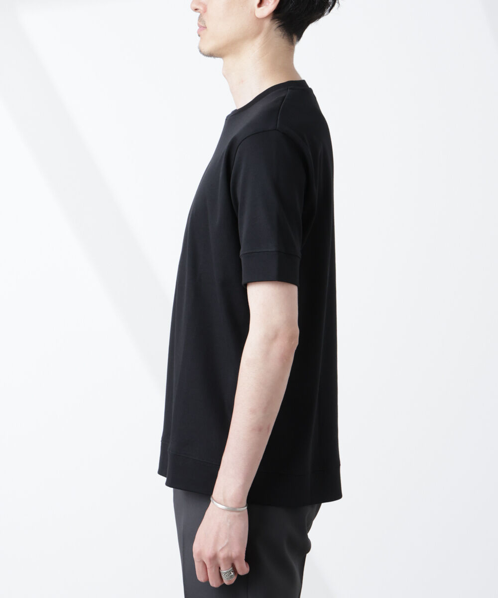 NANO universe「[FORMAL JERSEY]クルーネックカットソー半袖」|Tシャツ・カットソー|