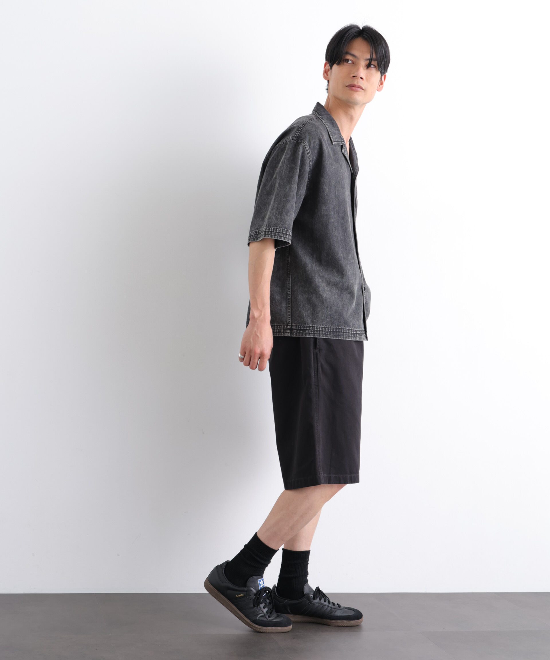 NANO universe「Gramicci/別注 Archive Big Shorts」|チノ|