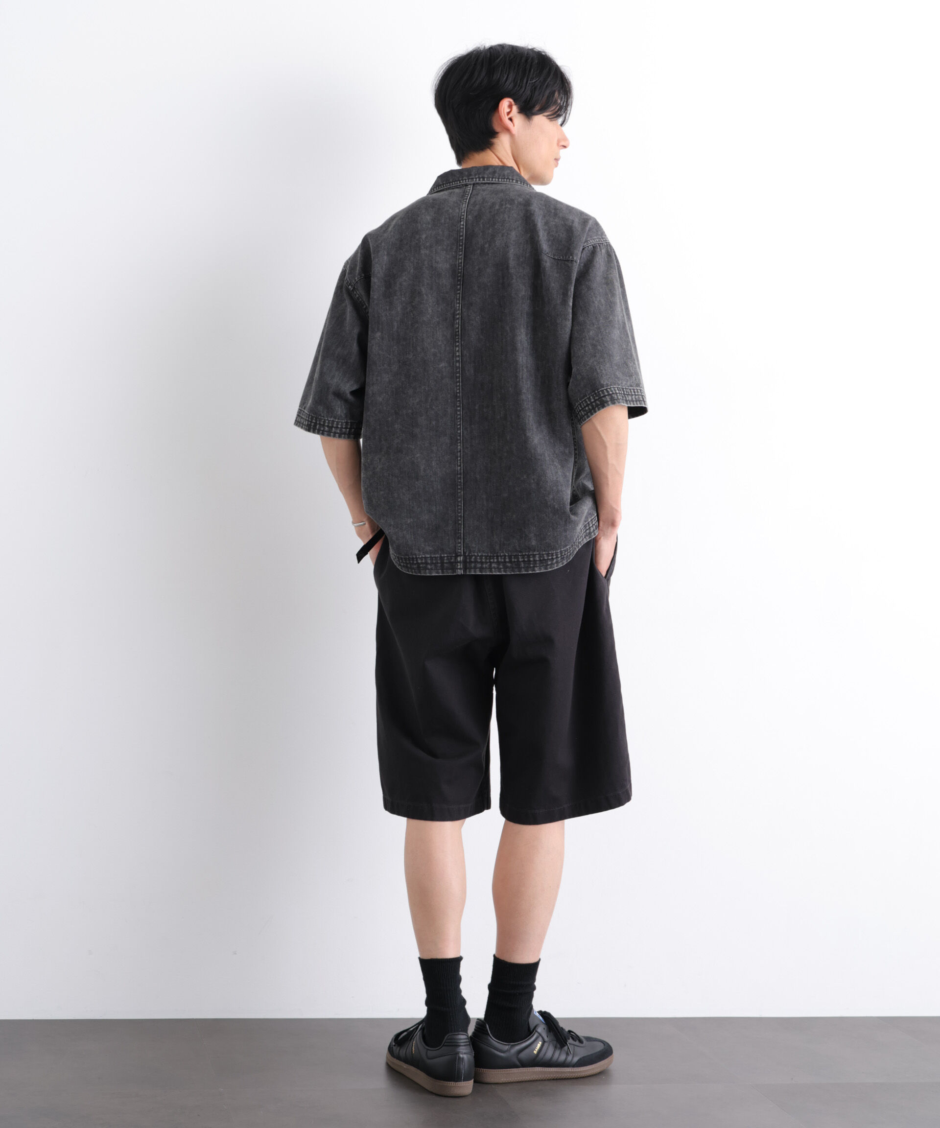NANO universe「Gramicci/別注 Archive Big Shorts」|チノ|