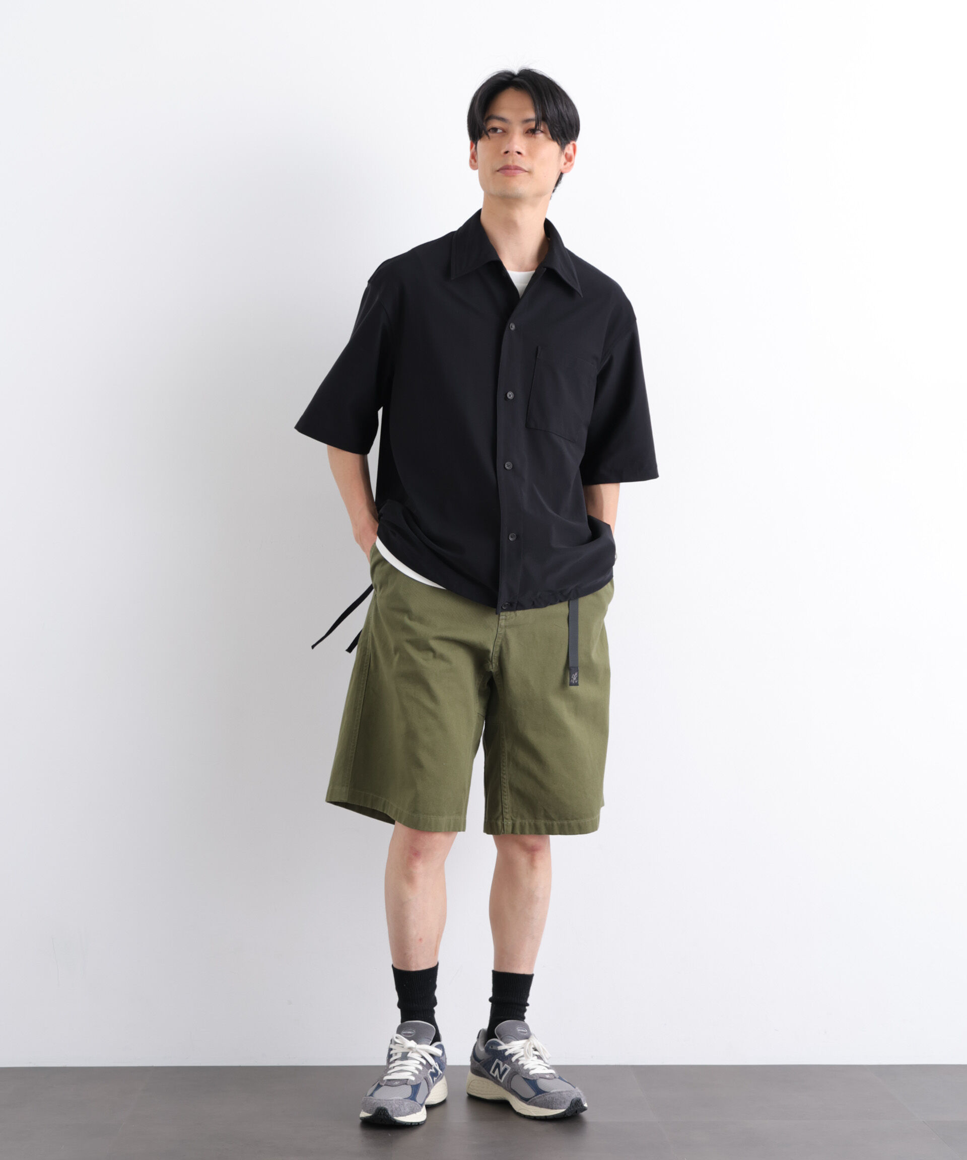 NANO universe「Gramicci/別注 Archive Big Shorts」|チノ|