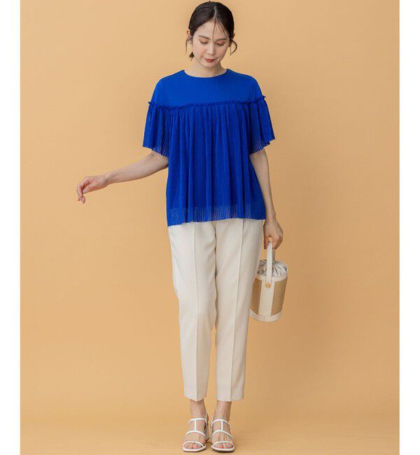 組曲「【ストレッチ・イージーケア】オシャクロス テーパードパンツ」|その他|