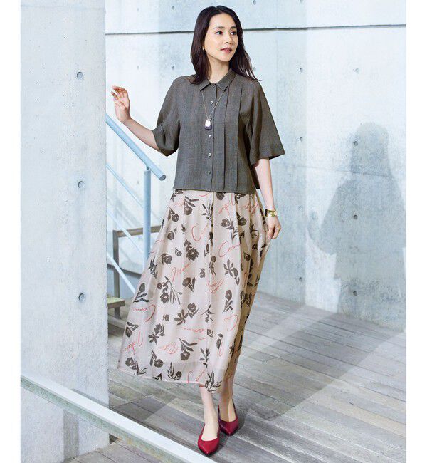 自由区「【SHIHOさん着用・ワンポイントアイテム】オーバルアセチメタル ネックレス」|ネックレス|