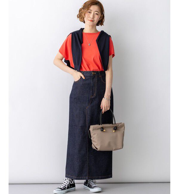 23区「【WEB&一部店舗限定カラーあり】シャイニーシアー フラップポケット カーディガン」|カーディガン|