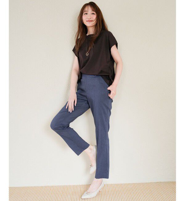 ANY SIS「エアリーストレッチ テーパードパンツ」|その他|ｼｬﾝﾌﾞﾚ
