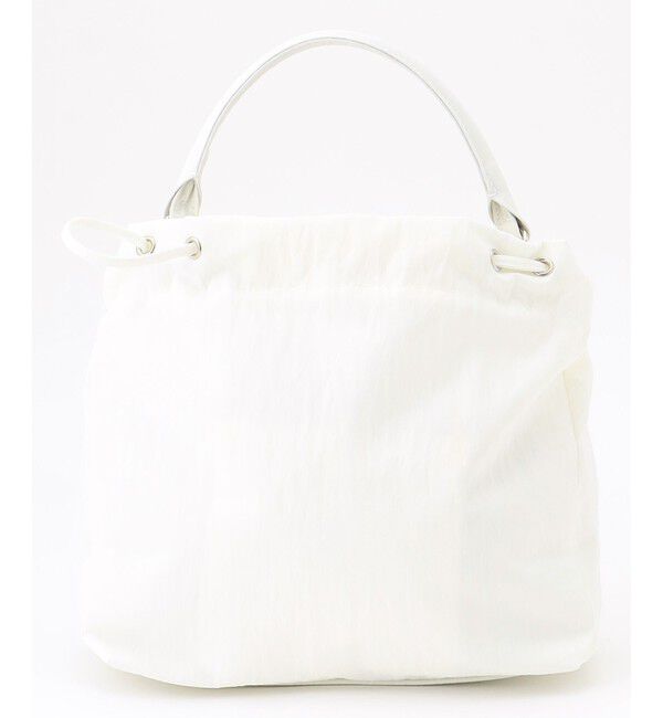 BEIGE,「【一部店舗限定】MARY AL TERNA / WRING ナイロンワンハンドルミニバック」|ハンドバッグ|