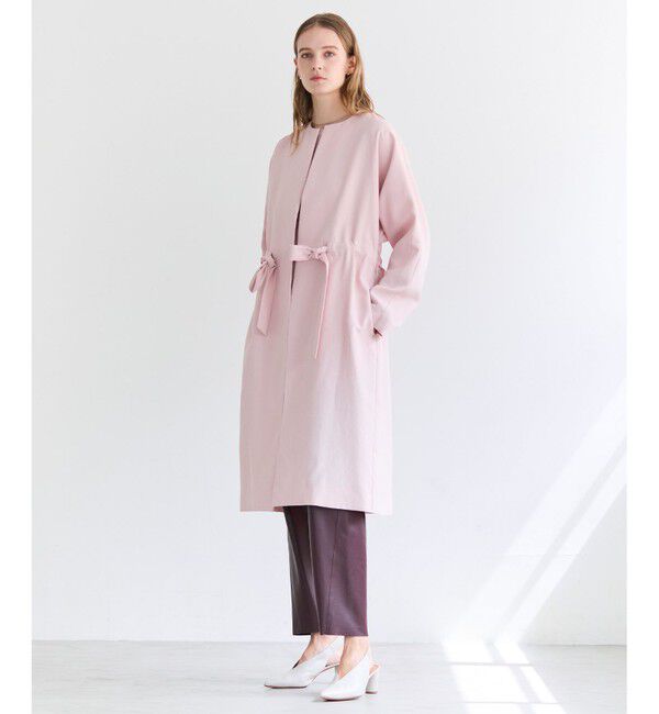 BEIGE,「【ロングセラー・新色追加】PORDIC / ドロスト付きロングスプリングコート」|その他|