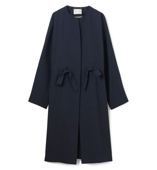 BEIGE,「【ロングセラー・新色追加】PORDIC / ドロスト付きロングスプリングコート」|その他|