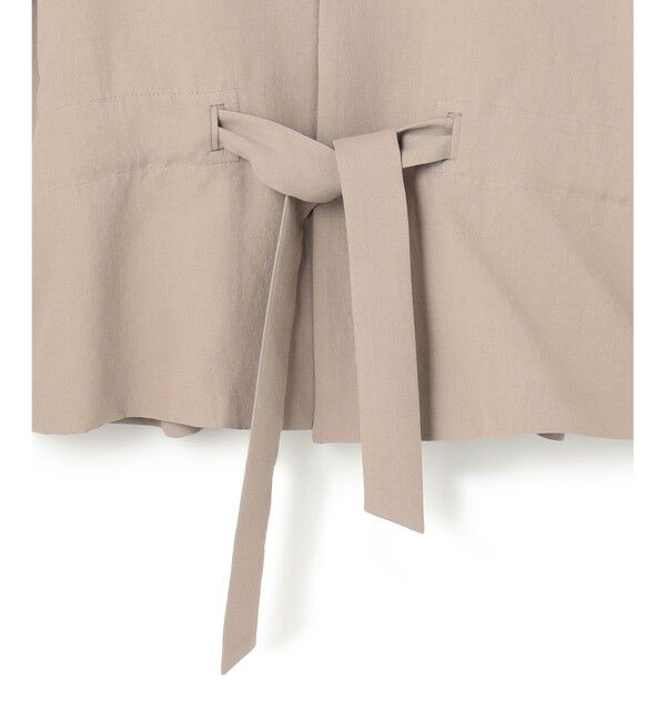 BEIGE,「【ロングセラー・新色追加】PORDIC / ドロスト付きノーカラージャケット」|その他|