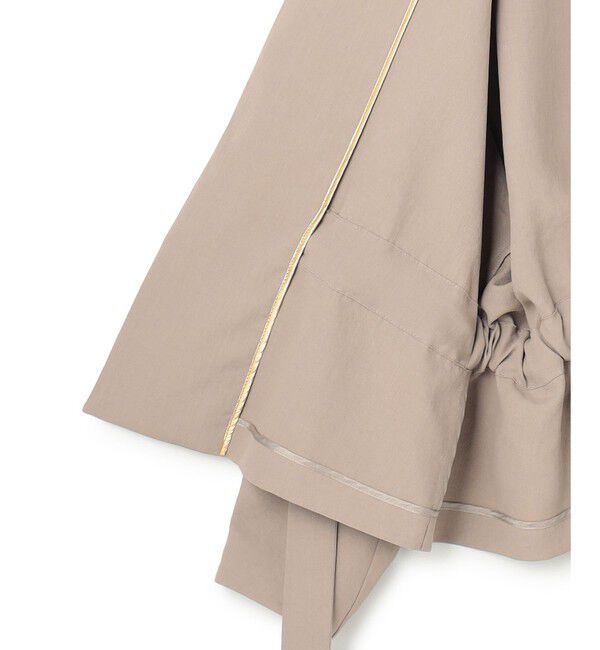 BEIGE,「【ロングセラー・新色追加】PORDIC / ドロスト付きノーカラージャケット」|その他|