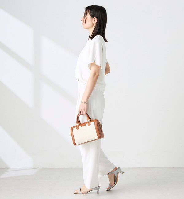 NOLLEY'S sophi「《セットアップ対応》NEW morisachiウォッシャブルツイルイージーワイドパンツ」|その他|
