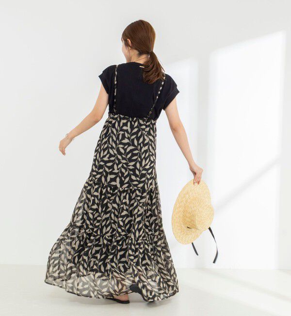 NOLLEY'S「《ノーリーズオリジナル美容Tシャツ》シルクアミノ酸加工オーバーノースリーブ」|Tシャツ・カットソー|
