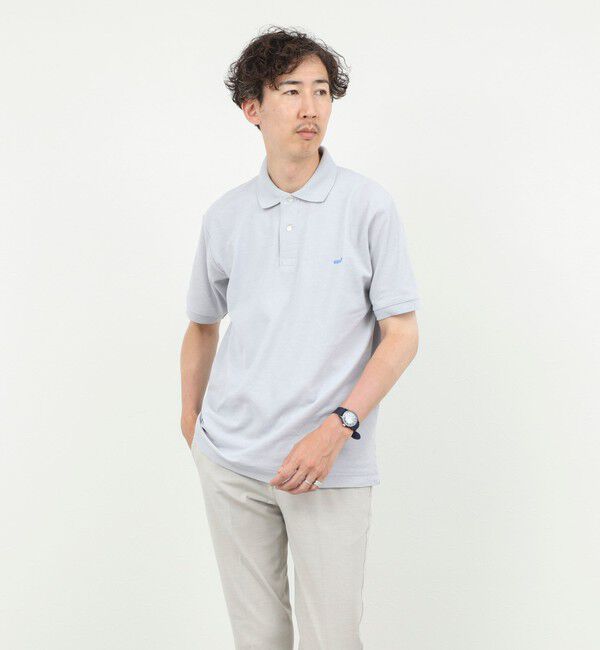 NOLLEY'S goodman「【BECシリーズ】【WEB限定】《ビジカジ対応》クジラ刺繍 ドライカノコユーティリティポロシャツ 26SS」|ポロシャツ|