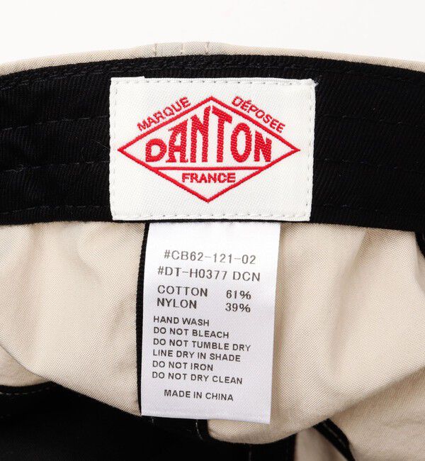 NOLLEY'S goodman「【DANTON/ダントン】＃DT-H0377 DCN 6P LOGO CAP」|キャップ・キャスケット|