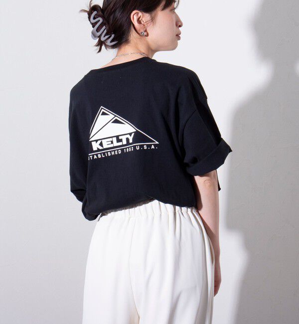 GLOSTER「【KELTY&times;GLOSTER】別注 バックロゴプリントT」|Tシャツ・カットソー|