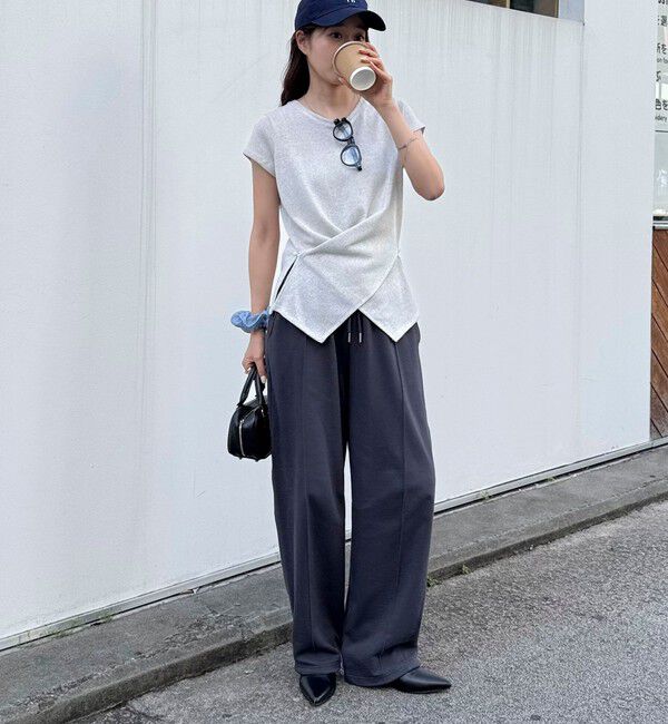 fredy emue「ニットソーカシュクールプルオーバー」|Tシャツ・カットソー|