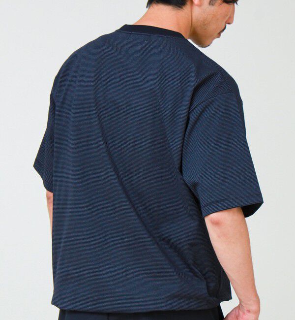 GLOSTER「【速乾性・ストレッチ性・抗ピリング性・耐洗濯性】水陸両用GOODNESS クルーネックTシャツ」|Tシャツ・カットソー|