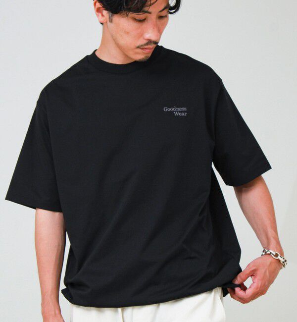 GLOSTER「【速乾性・ストレッチ性・抗ピリング性・耐洗濯性】水陸両用GOODNESS クルーネックTシャツ」|Tシャツ・カットソー|