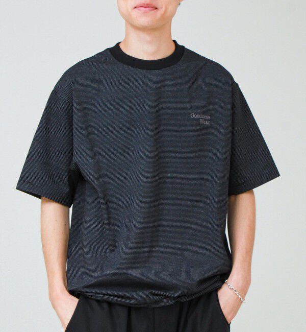 GLOSTER「【速乾性・ストレッチ性・抗ピリング性・耐洗濯性】水陸両用GOODNESS クルーネックTシャツ」|Tシャツ・カットソー|