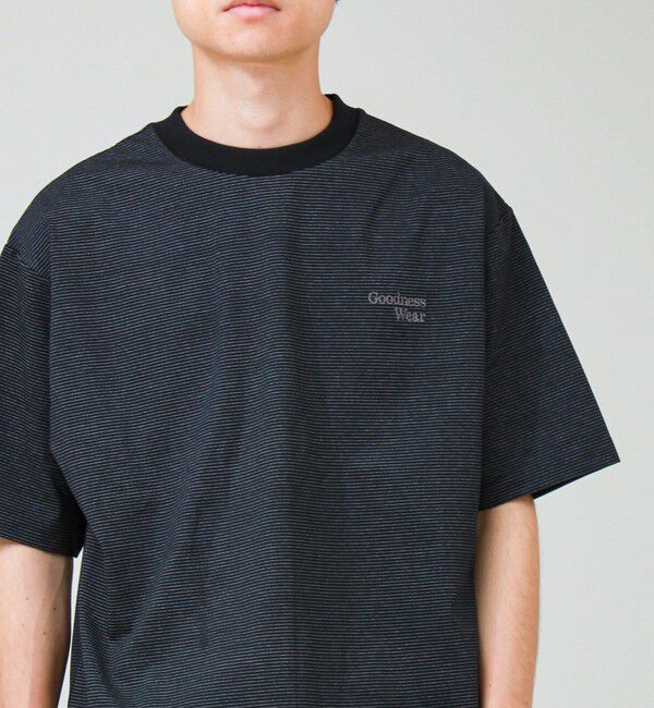 GLOSTER「【速乾性・ストレッチ性・抗ピリング性・耐洗濯性】水陸両用GOODNESS クルーネックTシャツ」|Tシャツ・カットソー|