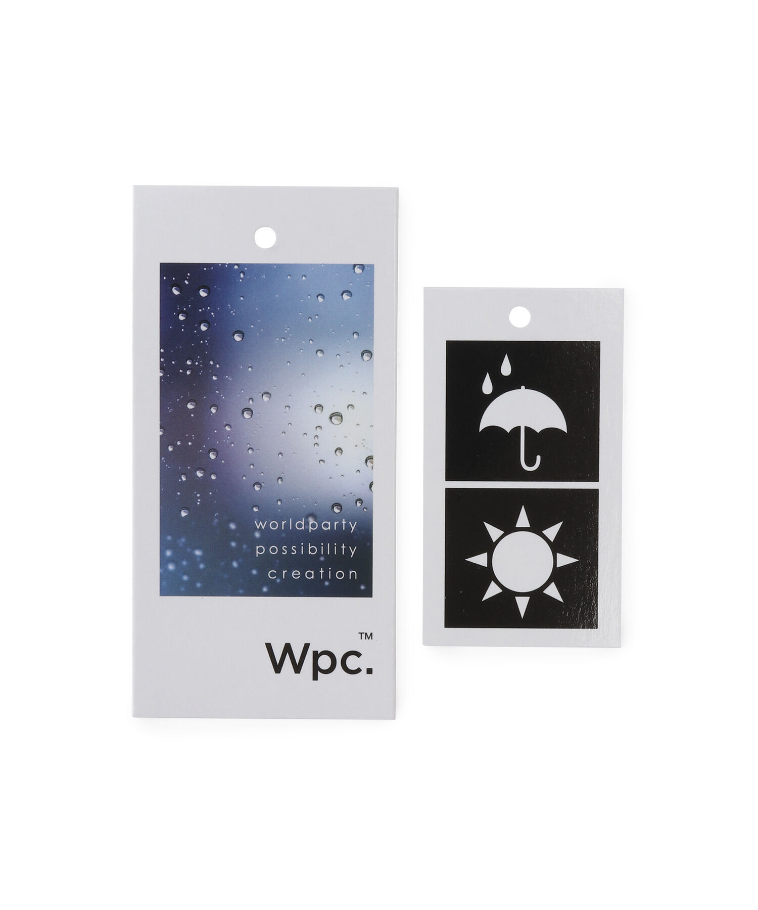 ROPE PICNIC PASSAGE「【Wpc.】晴雨兼用/切り継ぎプレーンアンブレラ」|傘|