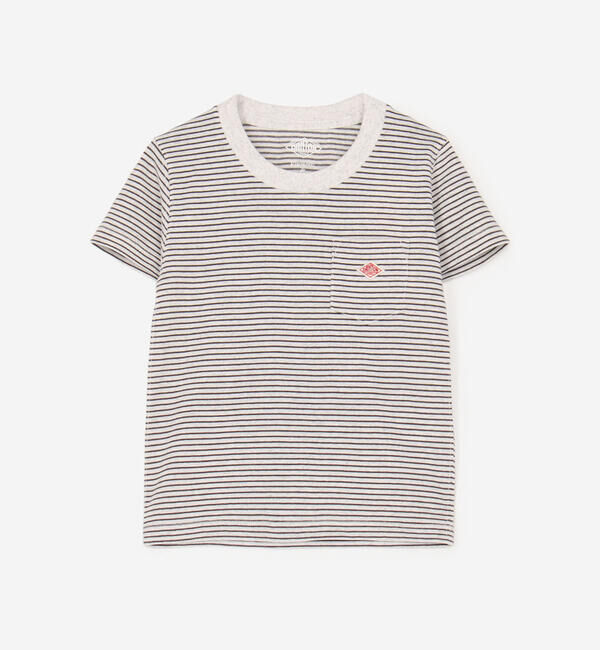 DANTON「DANTON | キッズ ポケットTシャツ STRIPE」|その他|